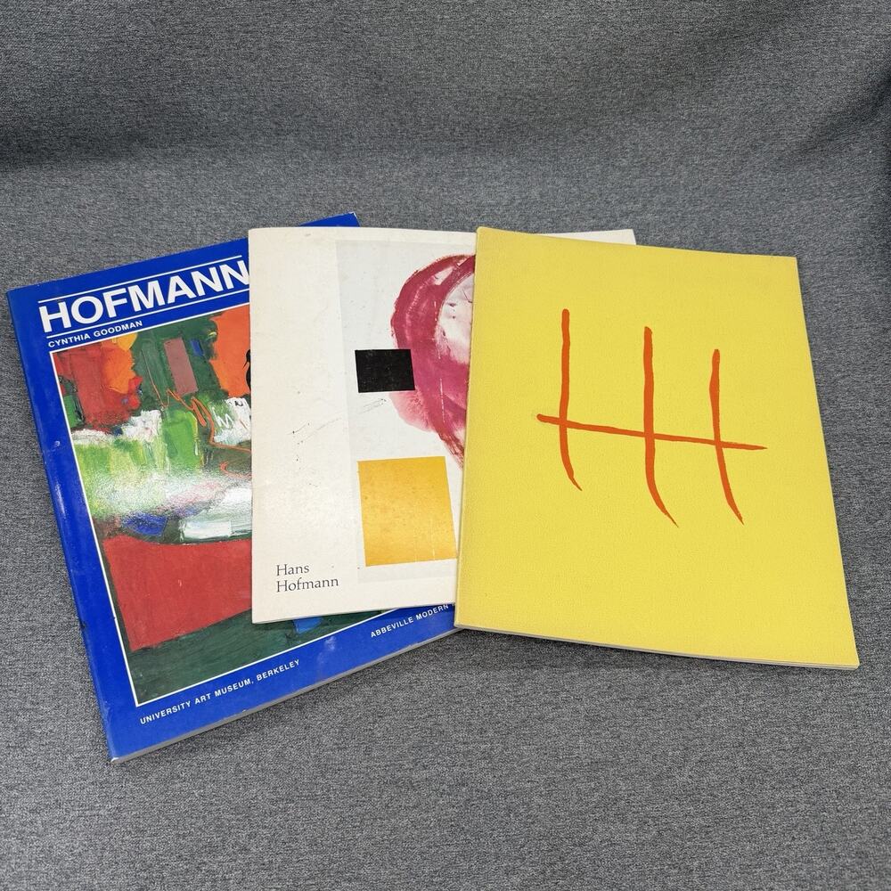 1957-86 Hans Hofmann Art Book Catalogues Retrospective Exhibition Andre Emmerich